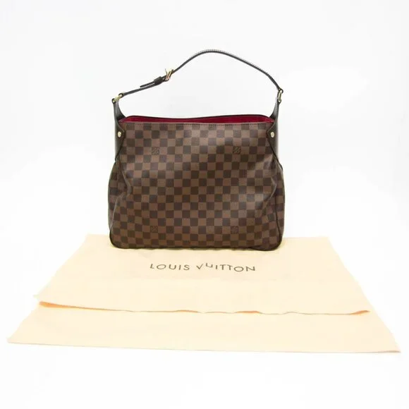 LOUIS VUITTON Authentic Brown Damier Shoulder Bag - Picture 11 of 11